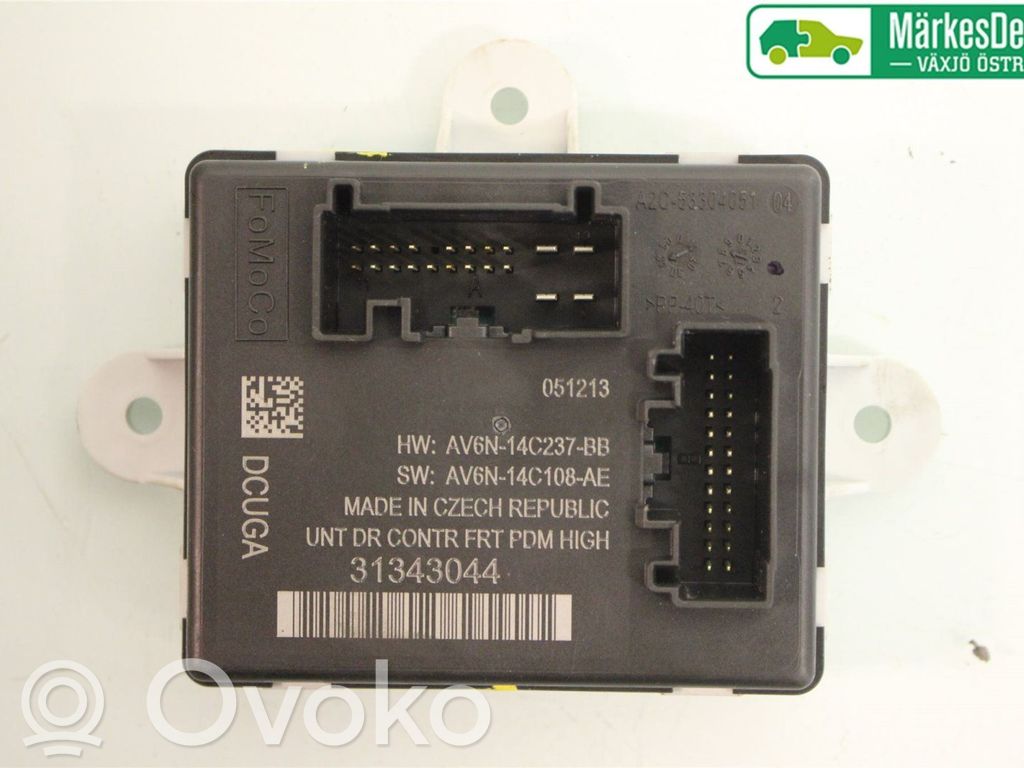 Unidad de control/módulo de la puerta   31456701,AV6N14C108AE,31343044