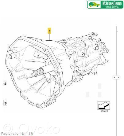 BMW 3 E46 Manual 5 speed gearbox 