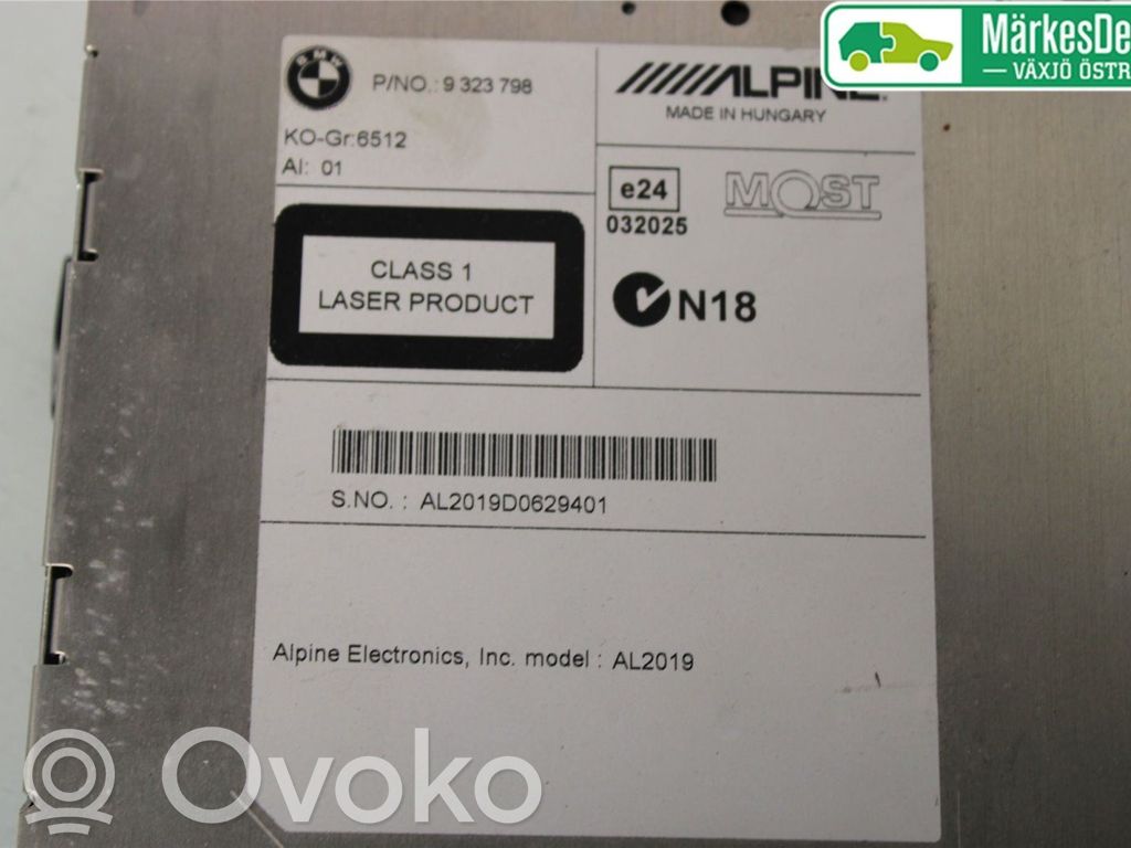 BMW 5 F10 F11 Panel / Radioodtwarzacz CD/DVD/GPS 