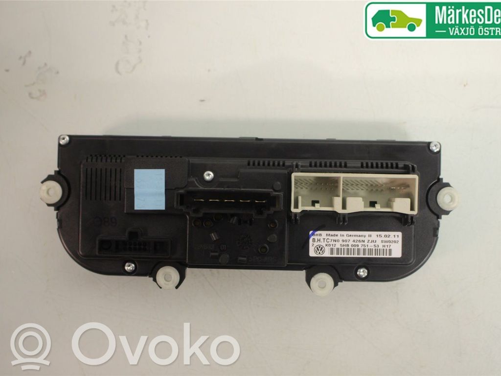 Volkswagen Caddy Climate control unit 