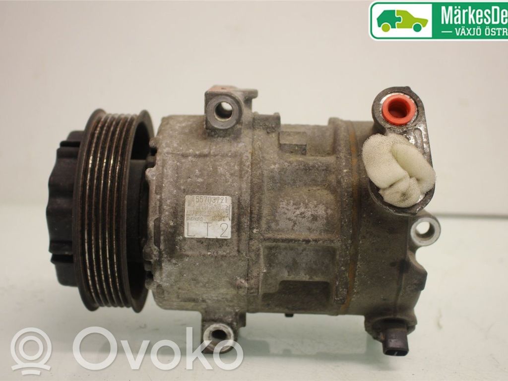 Opel Corsa D Air conditioning (A/C) compressor (pump) 
