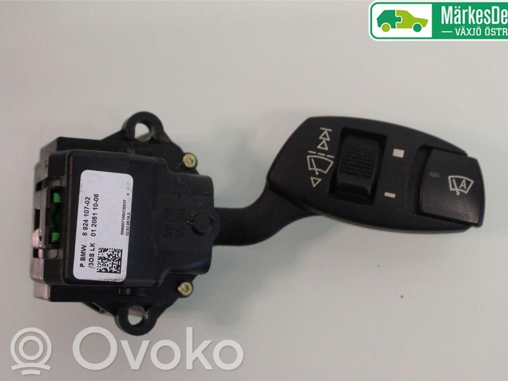 BMW 5 E60 E61 Stikla tīrītāja vadības pogas kātiņš 