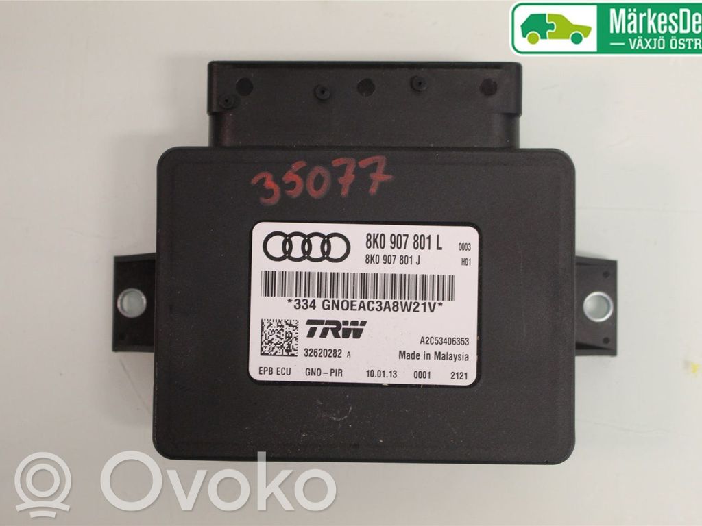 Module de commande de frein à main   8K0907801L,32620282,8K0907801L