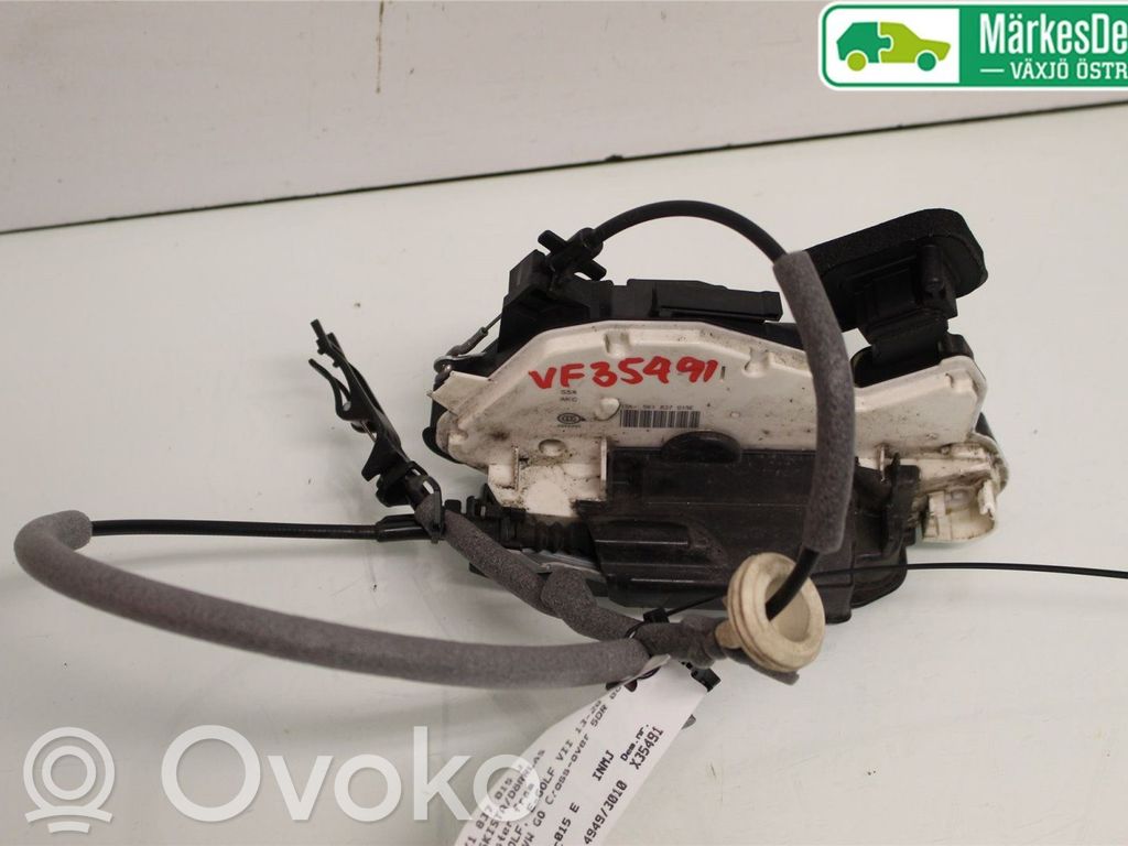 Volkswagen Golf VII Front door lock 