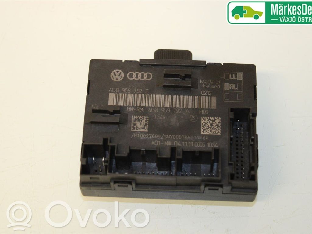 Audi A6 S6 C7 4G Door control unit/module 