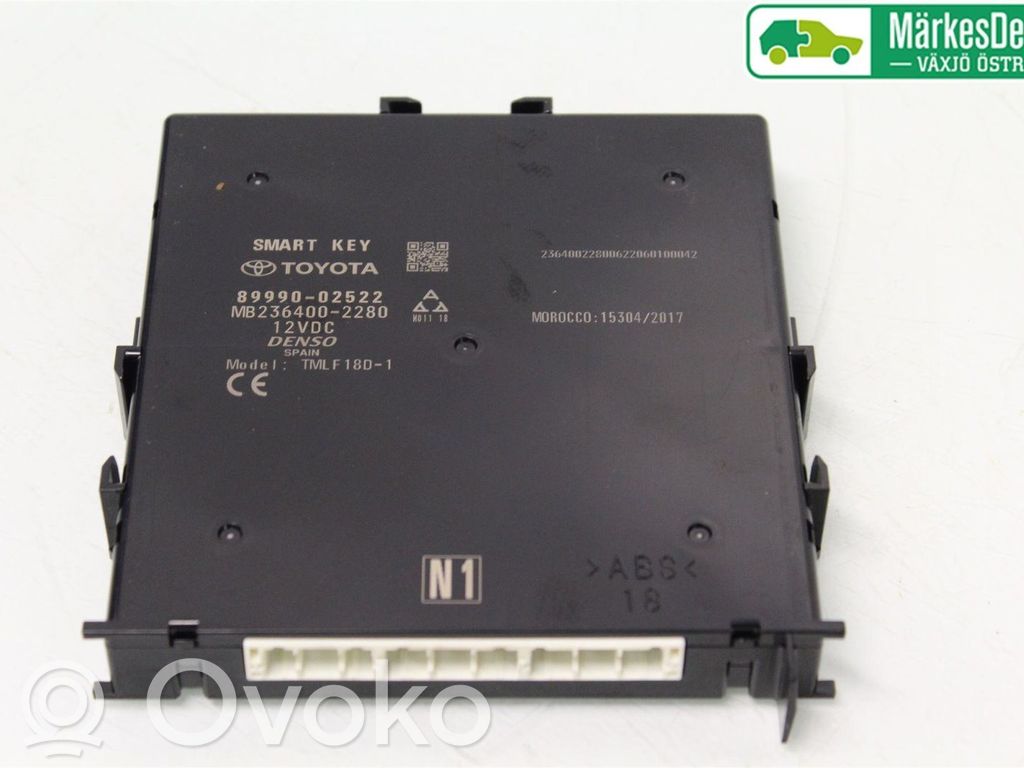 Toyota Corolla E210 E21 Keyless (KESSY) go control unit/module 