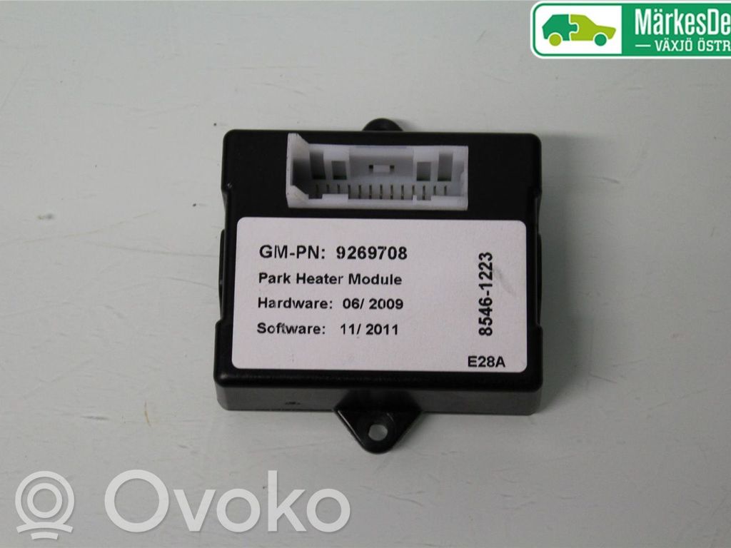 Auxiliary heating control unit/module   9269708,9269708,9269708