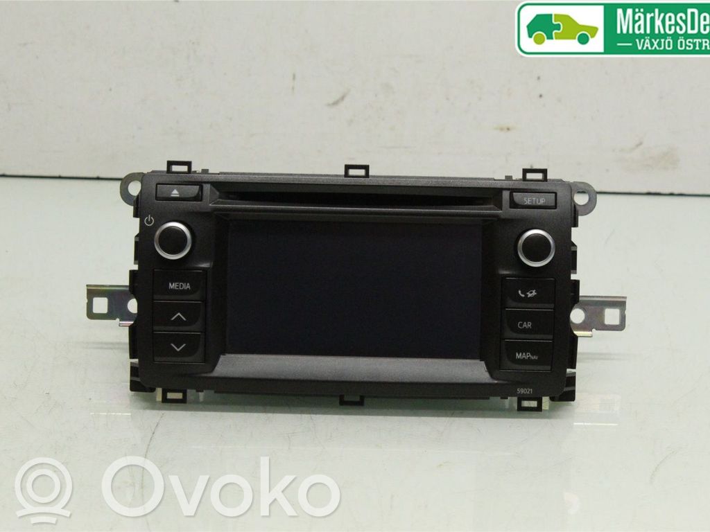 Toyota Auris E180 Panel / Radioodtwarzacz CD/DVD/GPS 