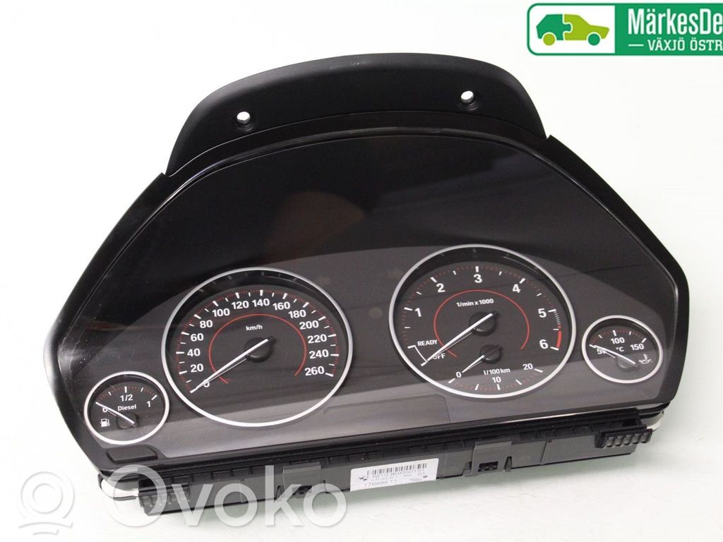 BMW 3 F30 F35 F31 Speedometer (instrument cluster) 