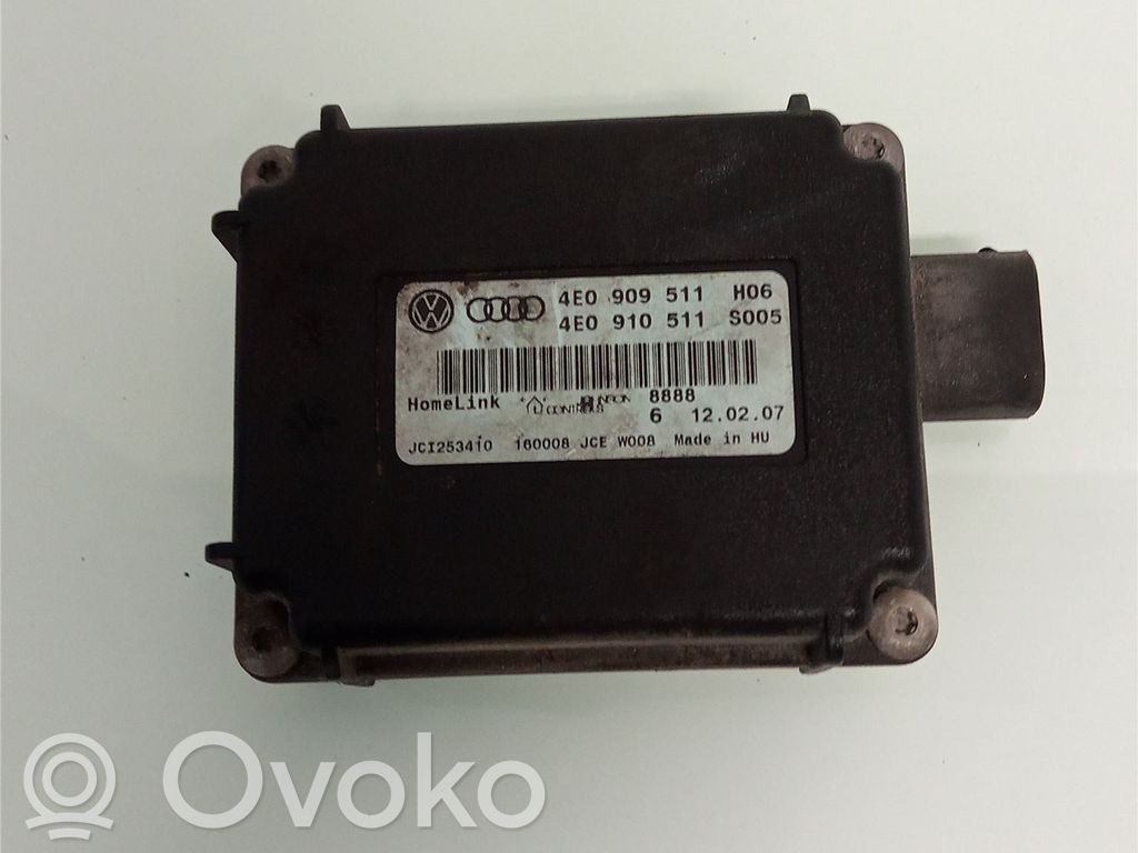 Other control units/modules   4E0910511,4E0909511