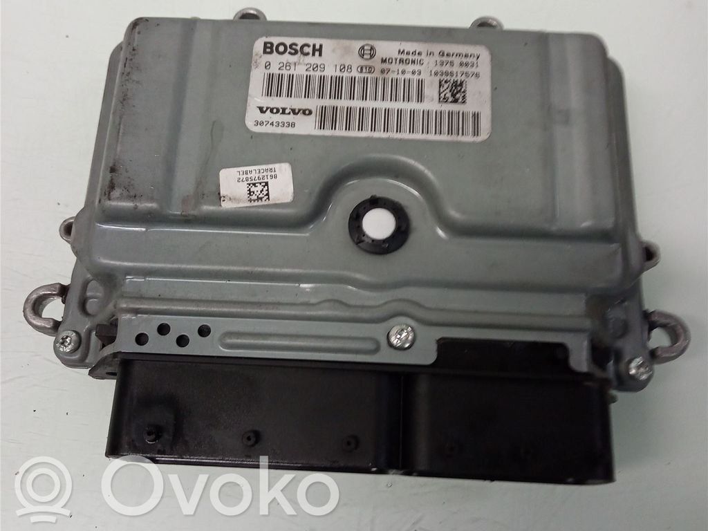 Unidad de control/módulo de la inyección   36002556,0261209108,30743338