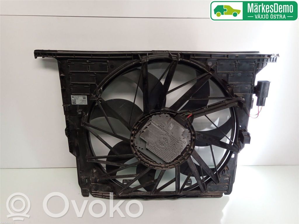 BMW 5 F10 F11 Elektryczny wentylator chłodnicy 