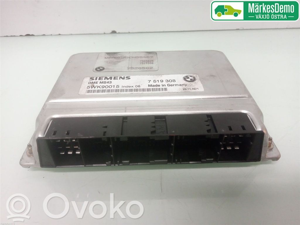 BMW 3 E46 Injection control unit/module 