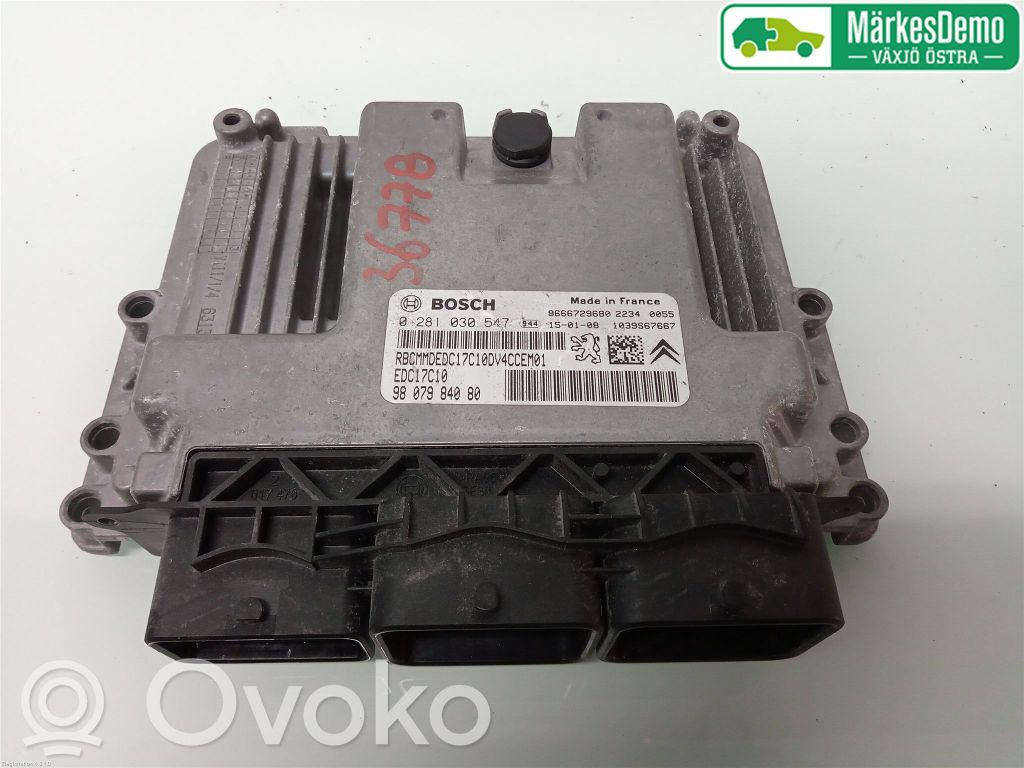 Injection control unit/module   1608842080,9666729680,9666729680
