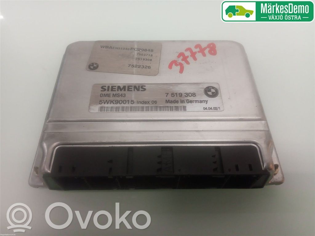 BMW 3 E46 Injection control unit/module 