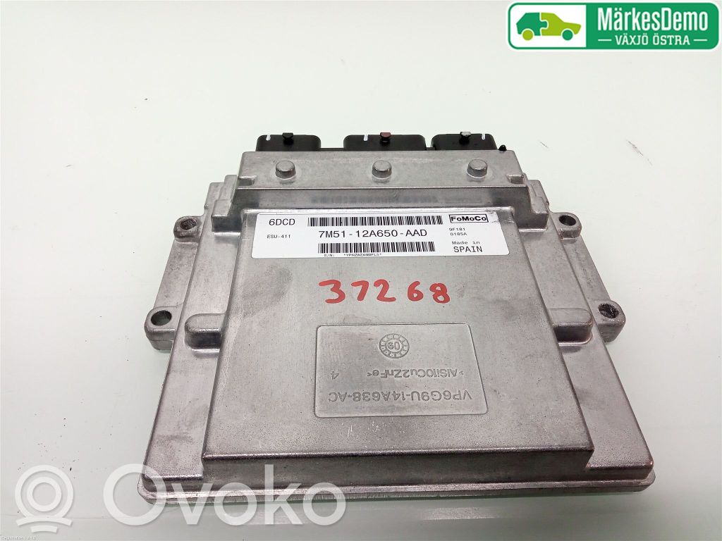 Ford Focus Įpurškimo valdymo blokas 