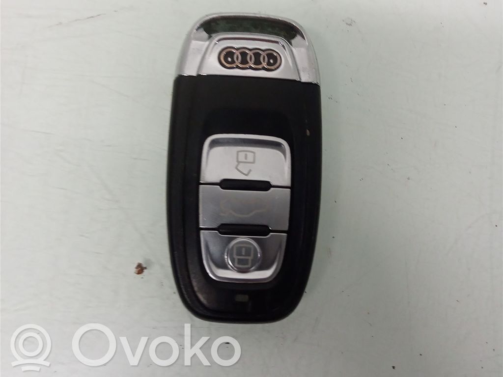 Audi A4 S4 B8 8K Cheie/telecomandă contact 