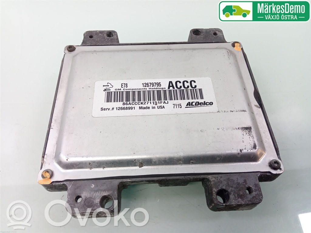 Opel Corsa E Unité de commande / module d'injection 
