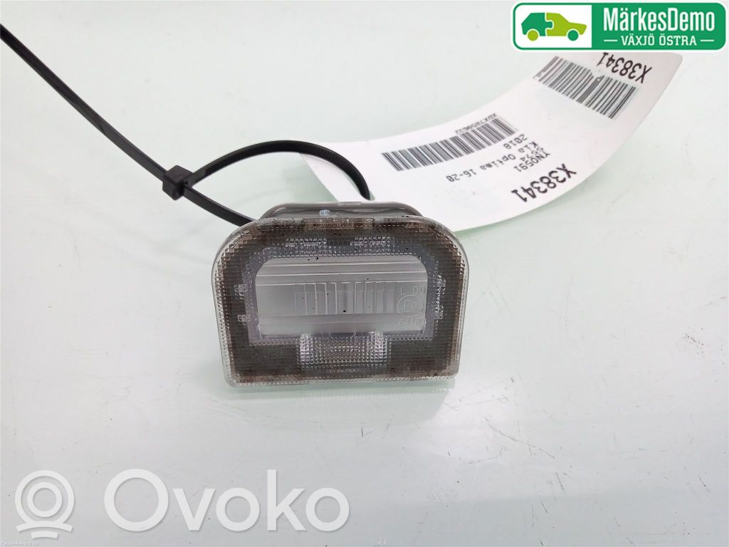 KIA Optima Numerio apšvietimas 