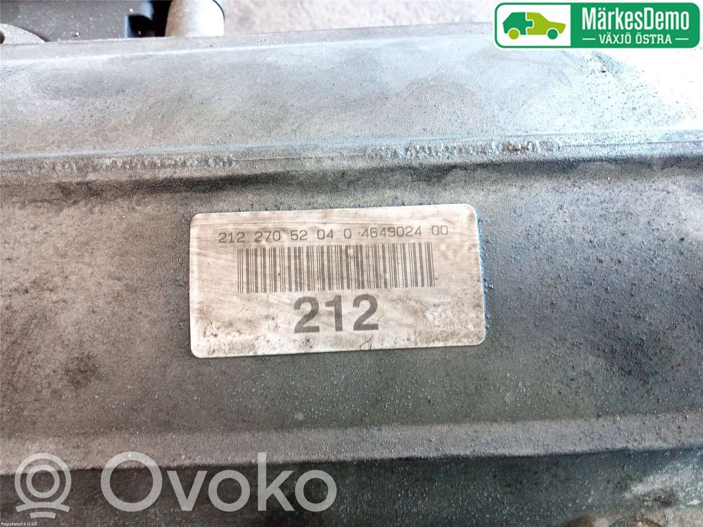 Mercedes-Benz E W212 Caja de cambios automática 