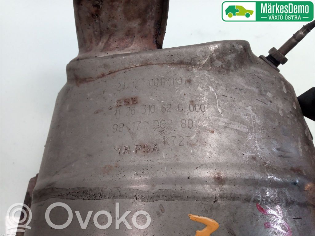 Peugeot Expert Catalyst/FAP/DPF particulate filter 