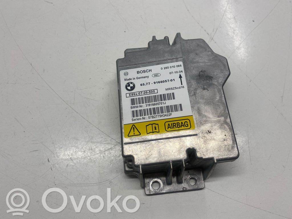 Turvatyynyn ohjainlaite/moduuli   9166057,0285010066,31916605701J
