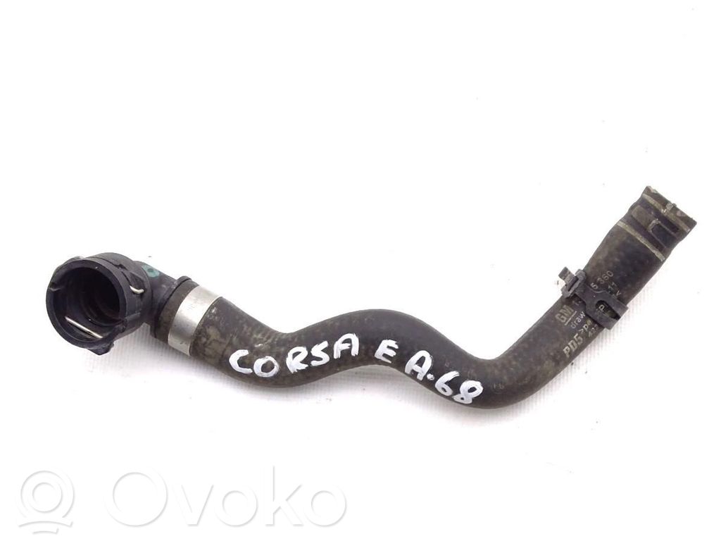 Opel Corsa E Engine coolant pipe/hose 