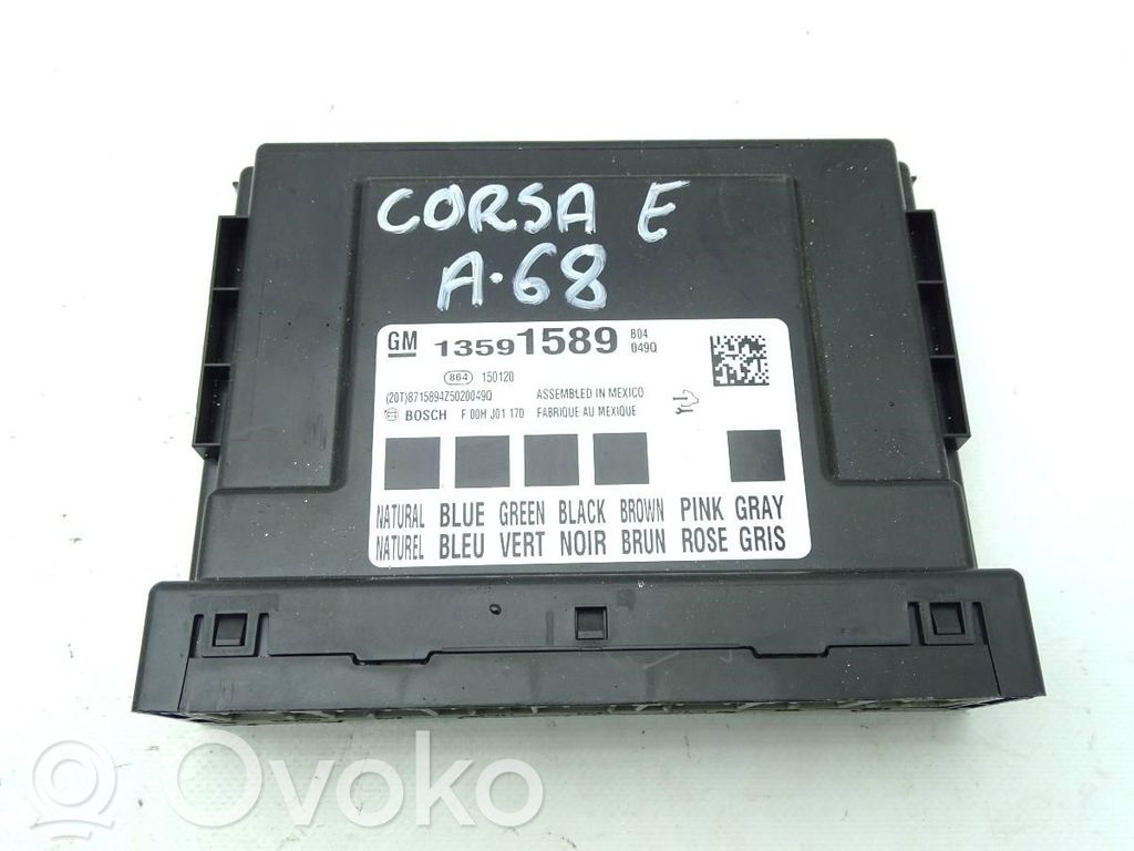 Opel Corsa E Comfort/convenience module 