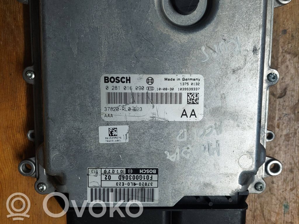 Honda Accord Engine control unit/module 