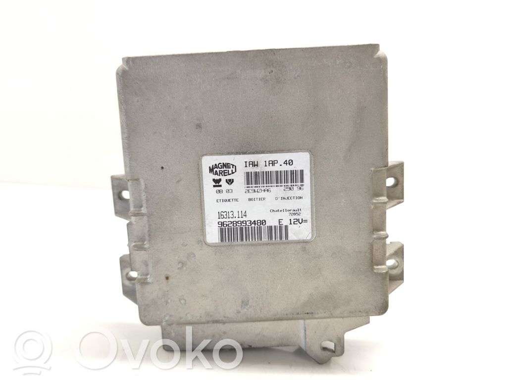 Engine control unit/module   9628993480,IAW1AP40,16313114