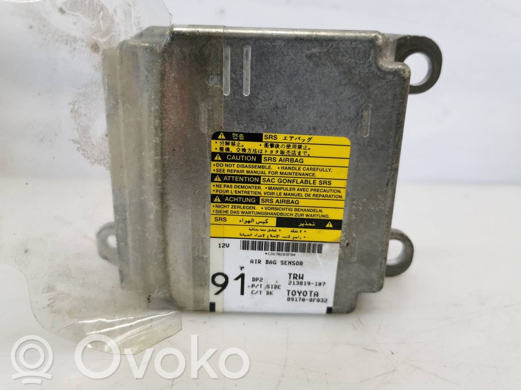 Airbag control unit/module   891700F032,213819107