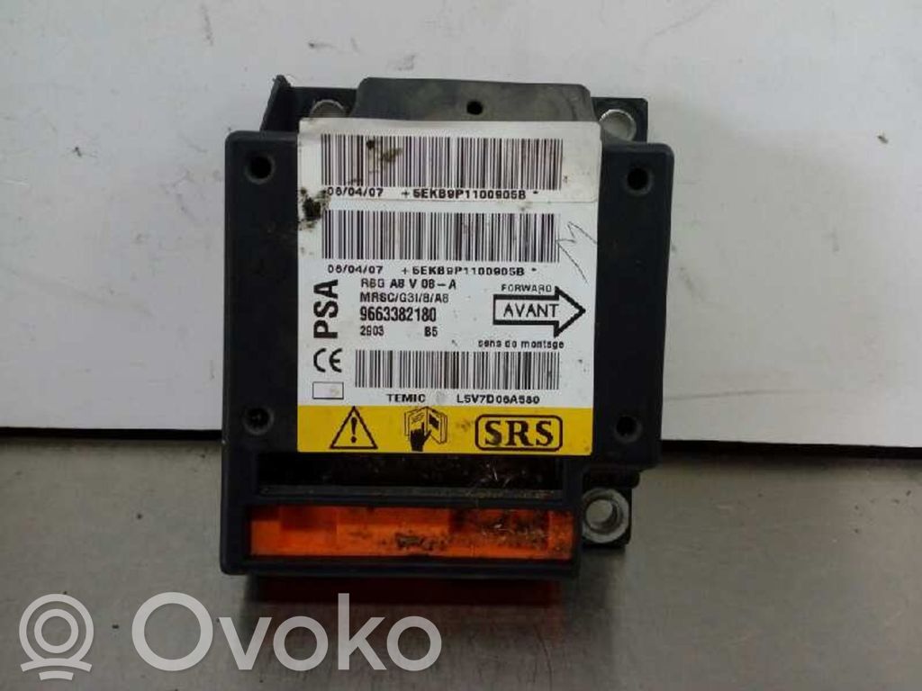 Citroen C3 Pluriel Airbag control unit/module 