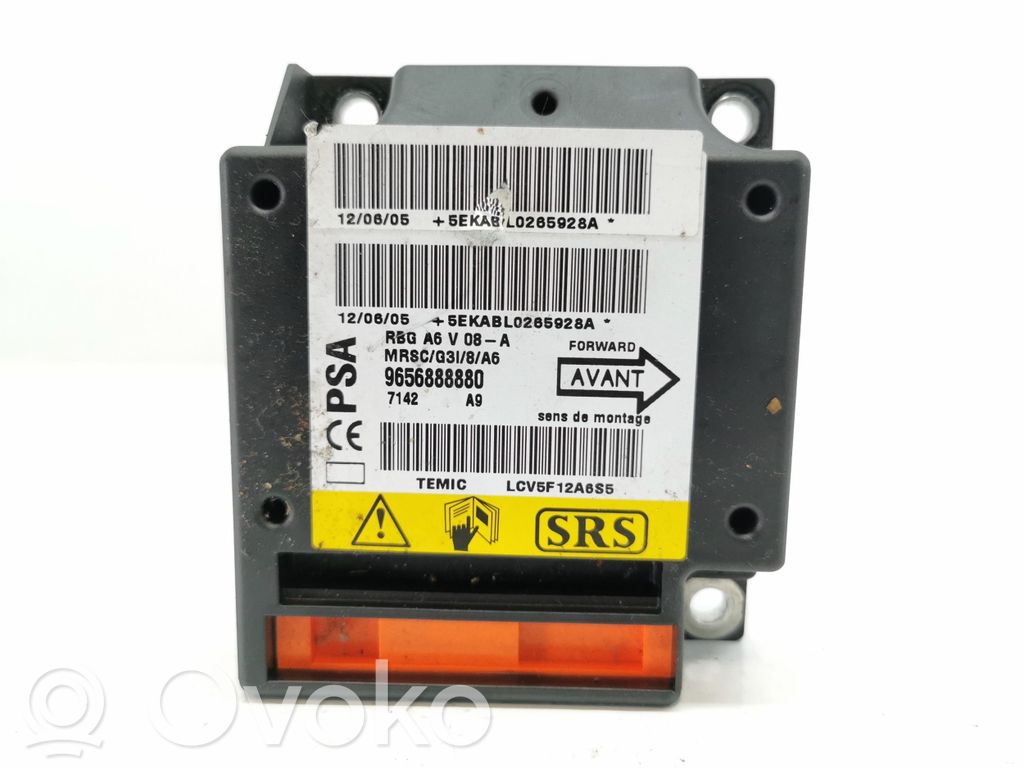 Module de contrôle airbag   9656888880,7142A9