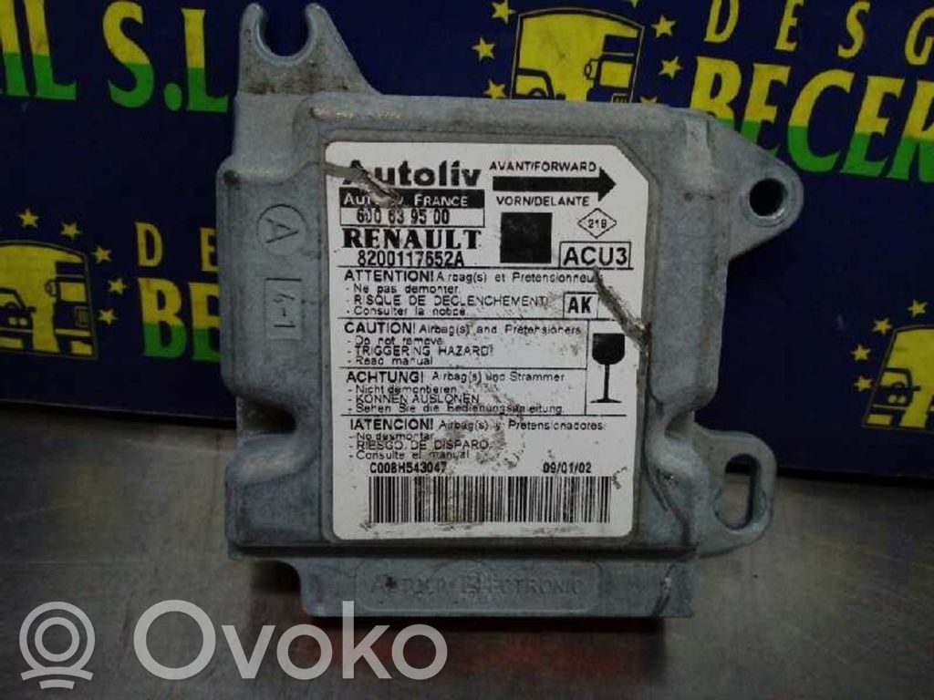 Renault Scenic IV - Grand scenic IV Centralina/modulo airbag