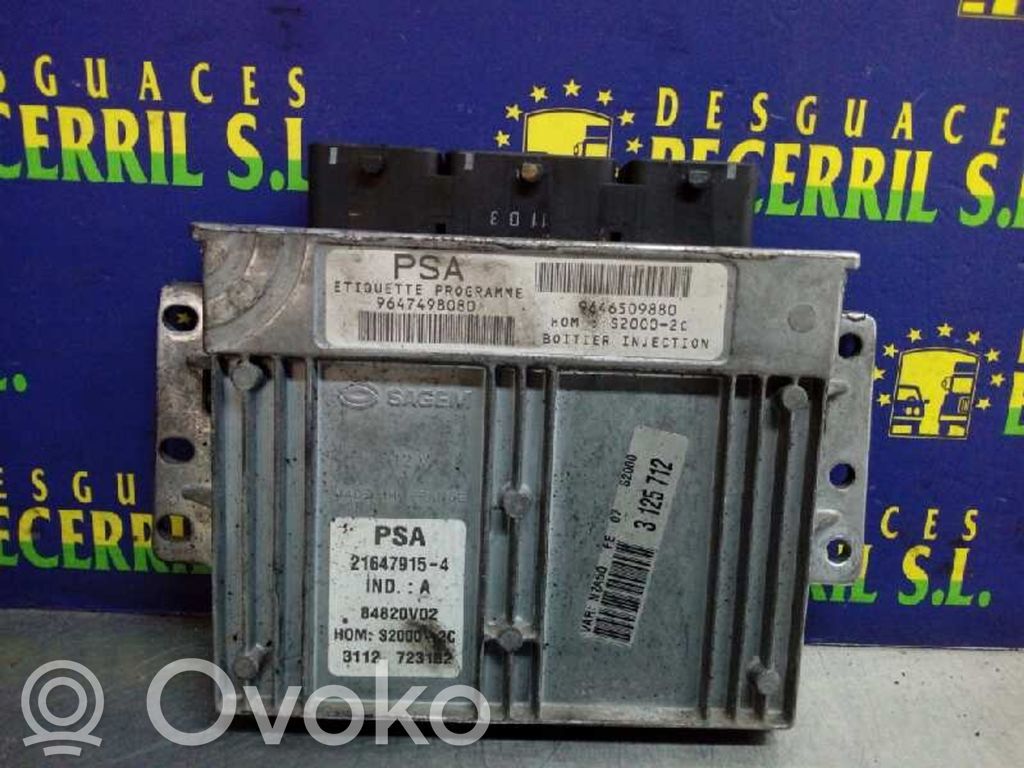 Citroen Xsara Engine control unit/module 
