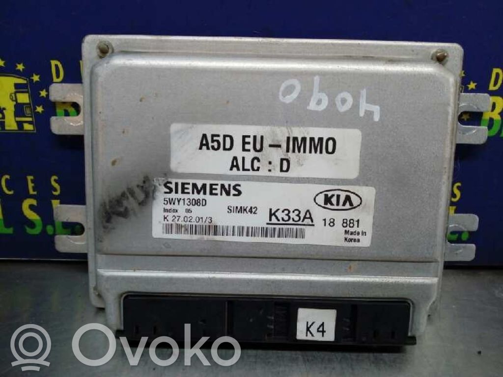 Engine control unit/module   5WY1308D,SIMK42,K33A18881