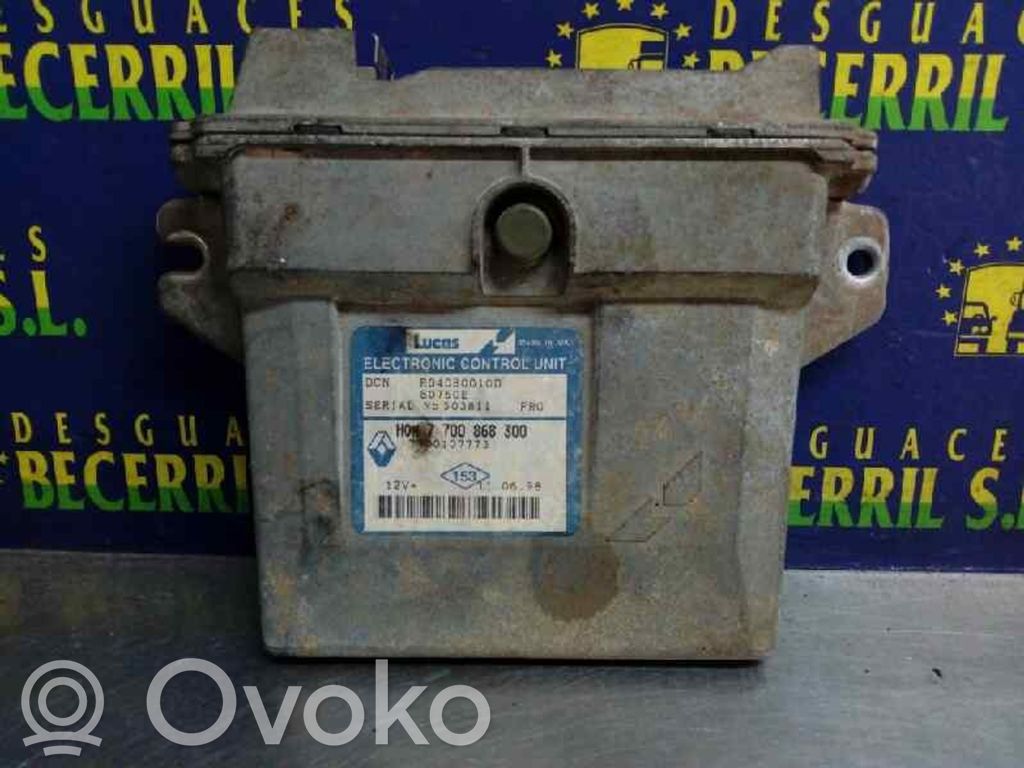 Engine control unit/module   HOM7700868300,7700107773,R04080010D