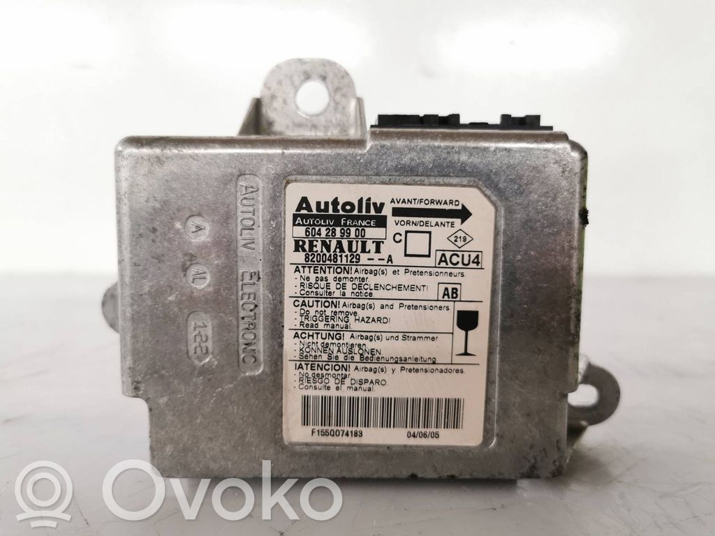 Renault Megane II Airbag control unit/module 