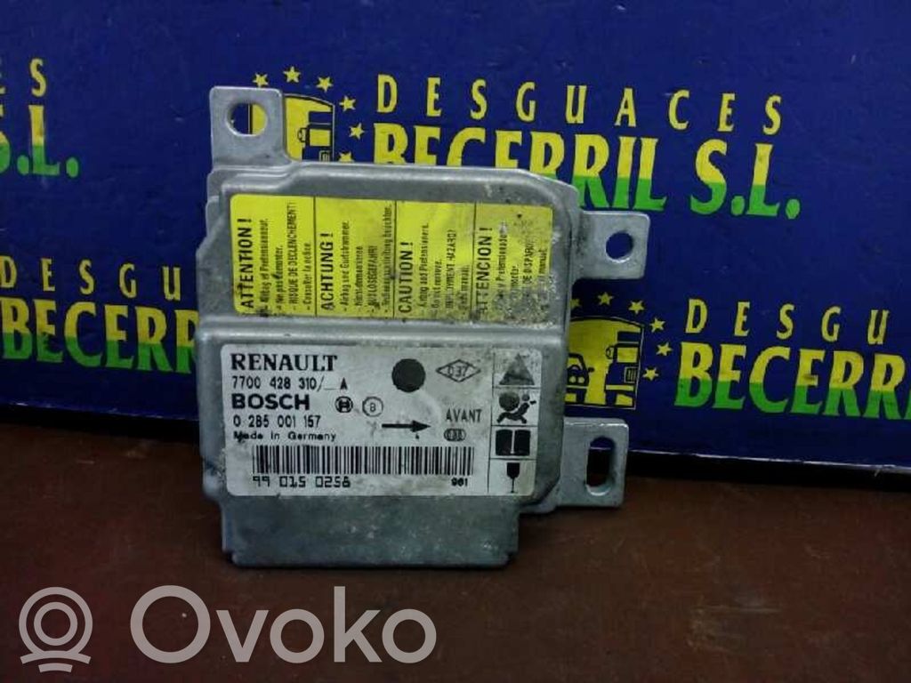 Renault Clio II Module de contrôle airbag 