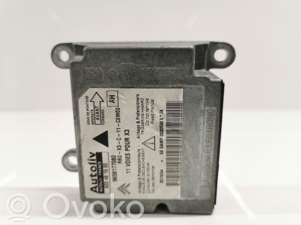 Citroen C5 Centralina/modulo airbag