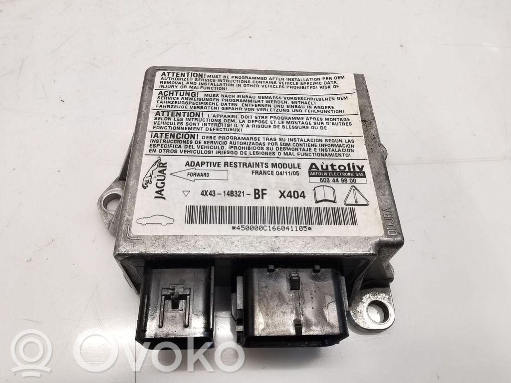 Jaguar X-Type Airbag control unit/module 