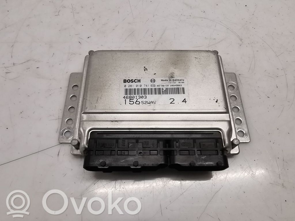 Engine control unit/module   46801303,0281010741