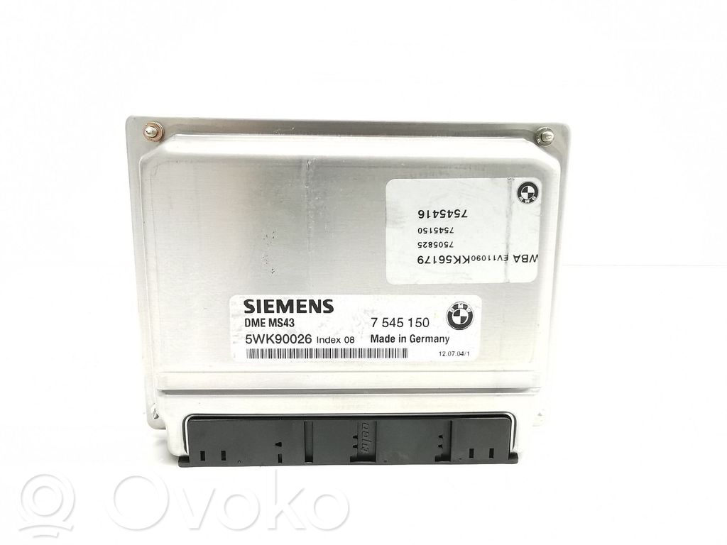 Engine control unit/module   7545150,5WK90026