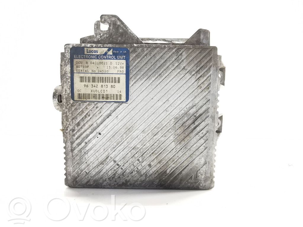 Engine control unit/module   9634281380,04010021D
