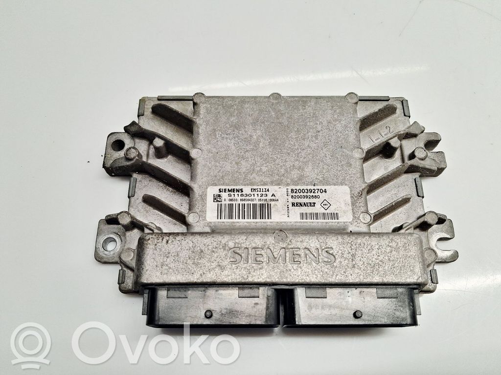 Engine control unit/module   8200392704,S118301123A,8200392680