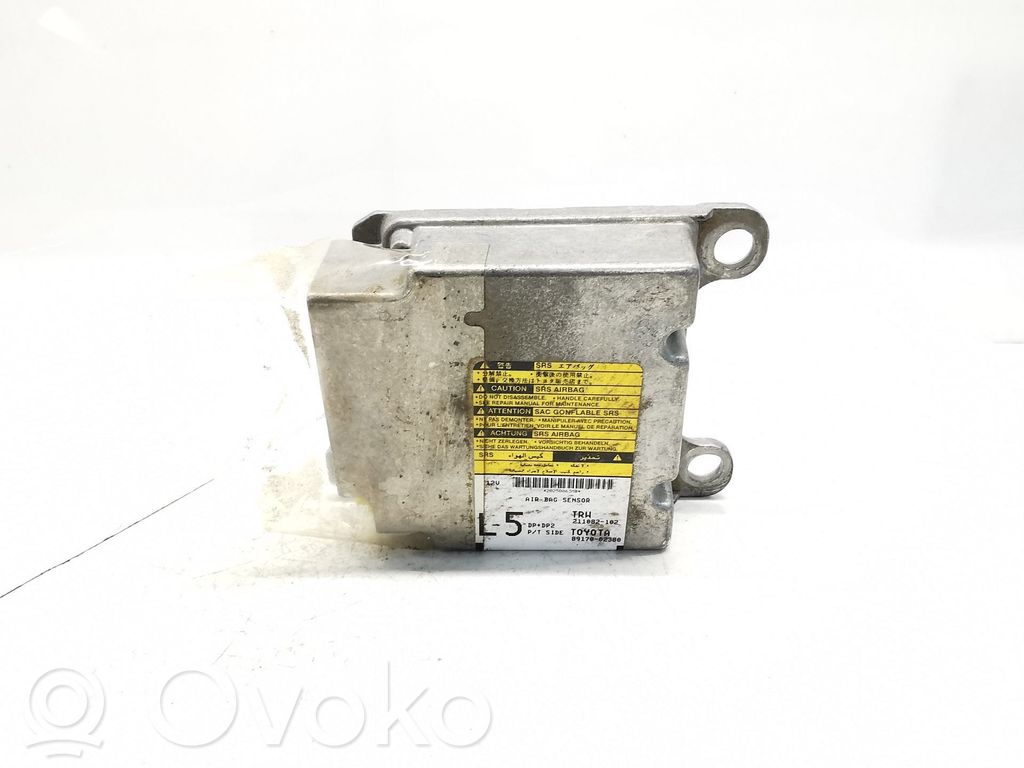 Toyota Corolla Verso E121 Airbag control unit/module 