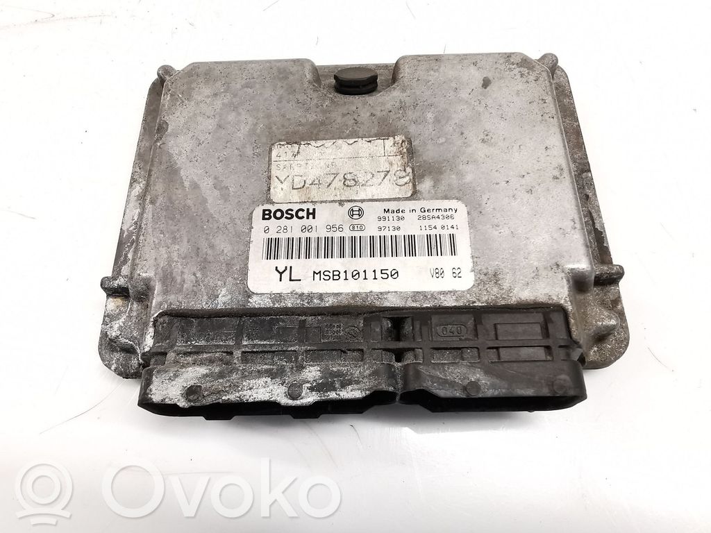 Engine control unit/module   MSB101150,0281001956