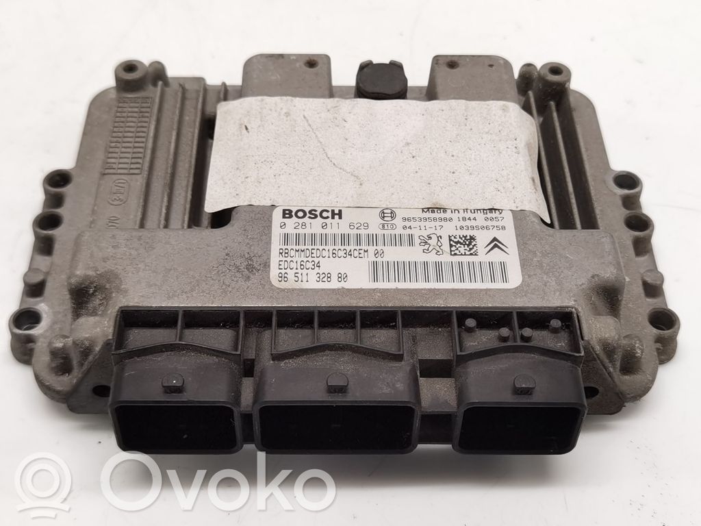 Citroen C4 I Engine control unit/module 