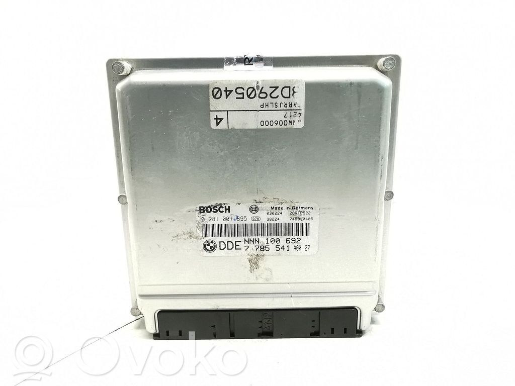 Engine control unit/module   0281001895,NNN100692,7785541