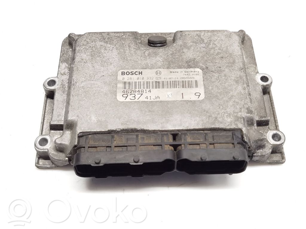 Alfa Romeo 147 Sterownik / Moduł ECU 
